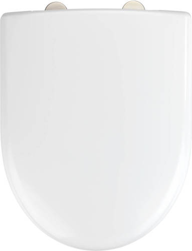 Wenko Toiletbril Geberit Renova 37 X 46 Cm Rvs Wit