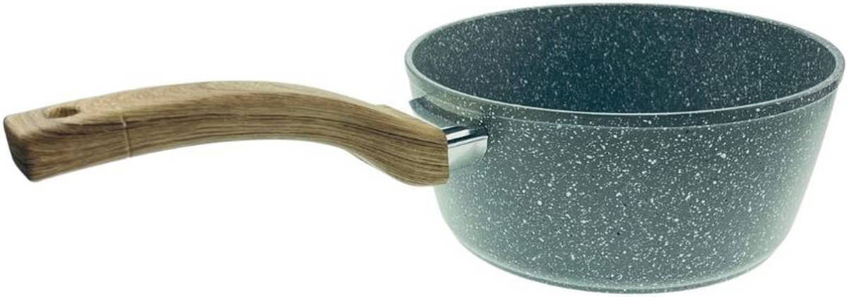 Orange85 Steelpan - Voor Inductie - 20cm - Grijs - Bakelieten Handvat - Koken - Pan