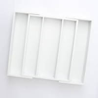 Decopatent ® Uitschuifbaar Bestekbak - Besteklade - 3 Vaks ->