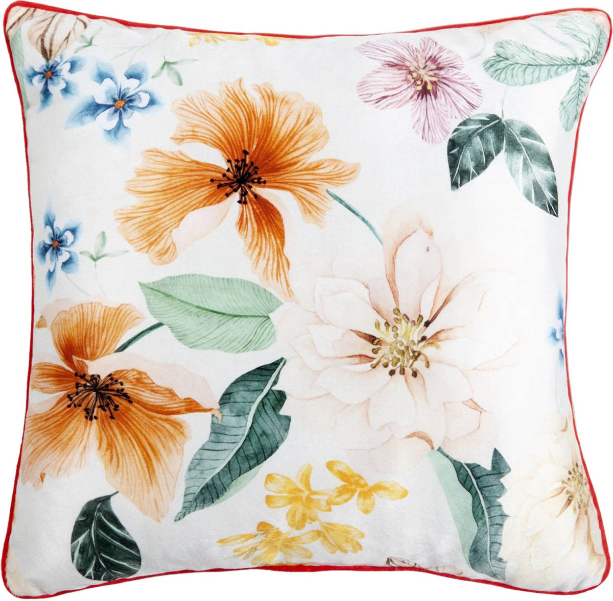 Descanso Sierkussen Annabelle 48 X 48 Cm Polyester Wit
