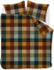 Beddinghouse Beckett Flanel Dekbedovertrek - Lits-jumeaux (240x200/220 Cm + 2 Slopen) - Flanel - Multi