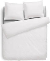 Elegance Dekbedovertrek Flanel Uni - Wit 200x200/220cm