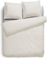 Elegance Dekbedovertrek Flanel Uni - Ivoor 200x200/220cm