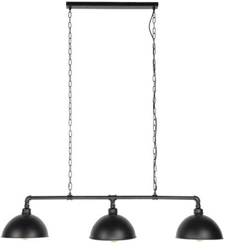 Dimehouse Industriële Hanglamp Abby - Zwart - 3-lichts