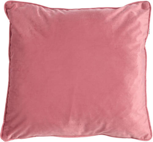 Dutch Decor Finn - Sierkussen Velvet 45x45 Cm Dusty Rose