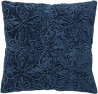 Dutch Decor Amar - Sierkussen Van Katoen 45x45 Cm Insignia Blue