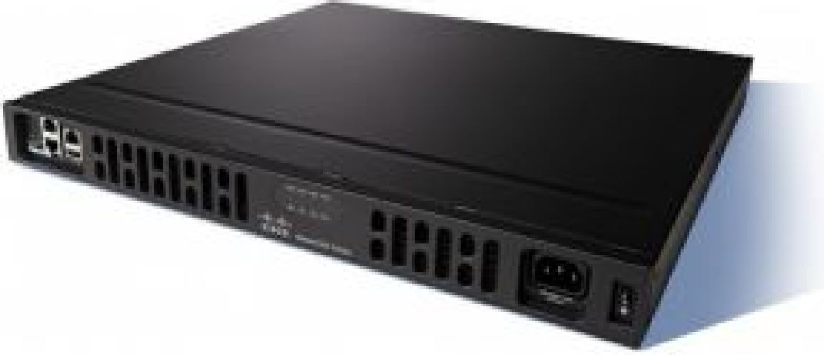 Cisco ISR 4331 Ethernet LAN ADSL2 Zwart