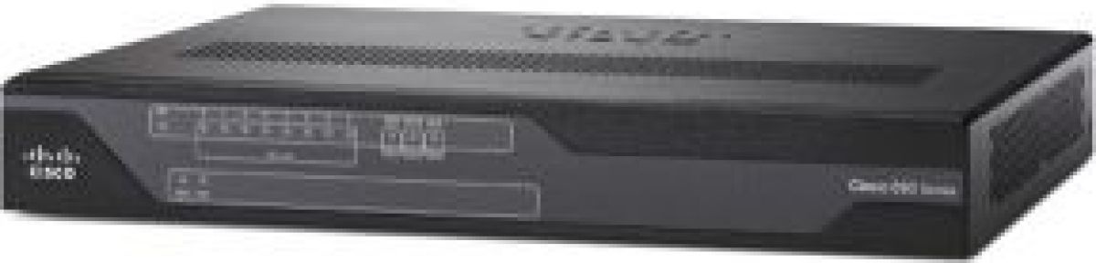Cisco C897VAB-K9 Ethernet LAN ADSL2+ Zwart bedrade router