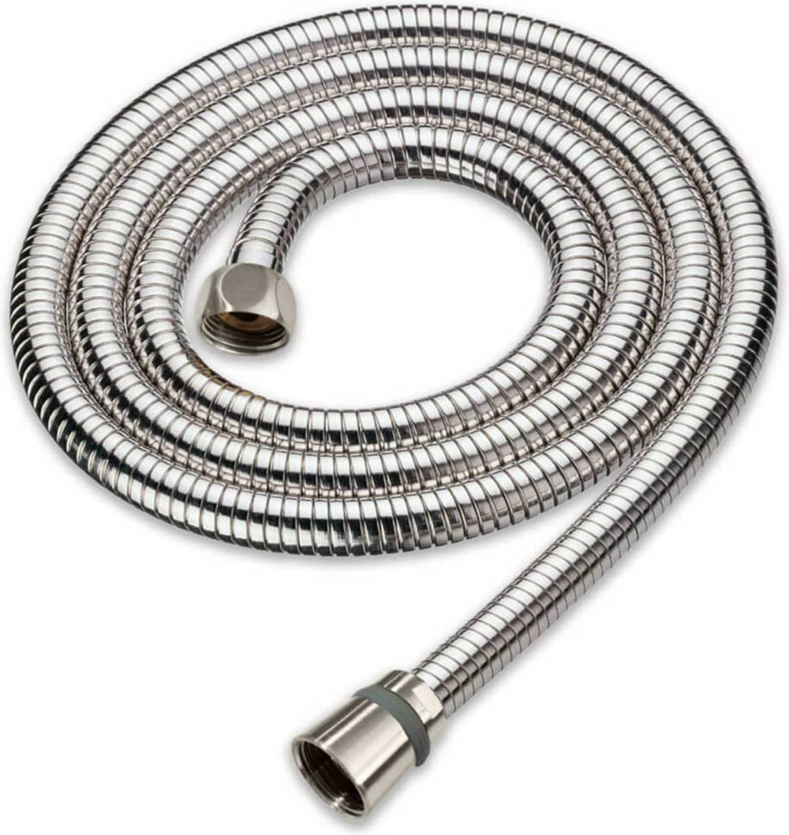 TIGER Doucheslang Excellencehose 150 Cm Geborsteld Roestvrij Staal