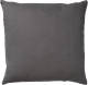 Dutch Decor James - Kussenhoes Van Katoen Charcoal Gray 45x45 Cm - Grijs - Grijs