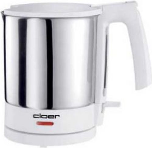Cloer 4711 1.5l Roestvrijstaal, Wit 1800W waterkoker