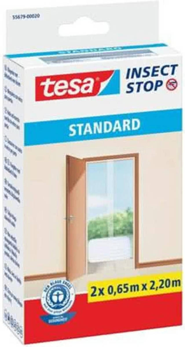 Tesa Dubbele Vliegendeur 'Standard' Wit 2,2 X 0,65 M
