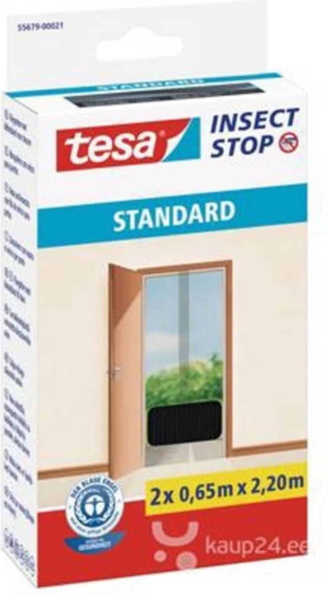 Tesa - Vliegengordijn - 200x220 Cm - Zwart