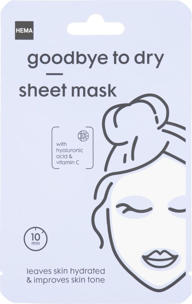 HEMA Sheet Gezichtsmasker - Goodbye To Dry