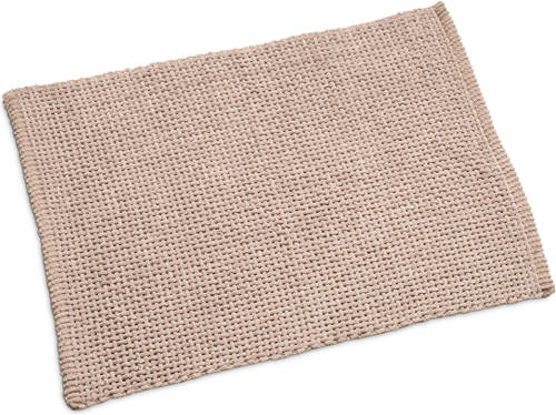 Wicotex Badmat Classic Braid 60x90cm Taupe