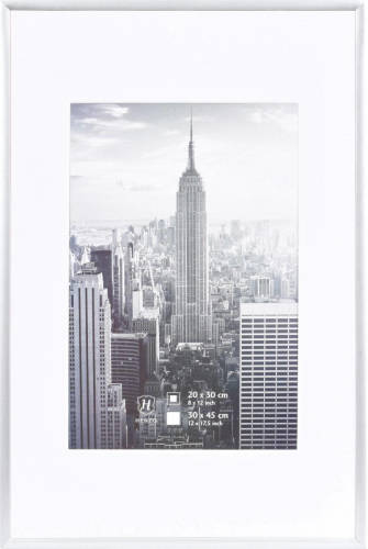 Henzo Fotolijst - Manhattan - Fotomaat 30x45 Cm - Zilver