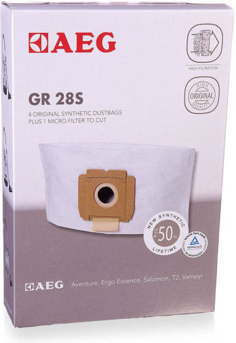 AEG Stofzuigerzakken Gr28s 4 Stuks
