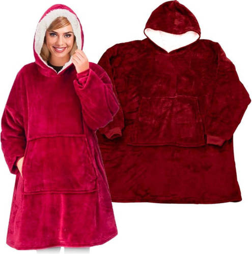 JML Huggle Hoodie - Rood