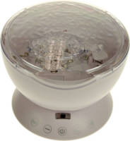 United Entertainment Ocean Projector Pot - Met Afstandsbediening - Wit