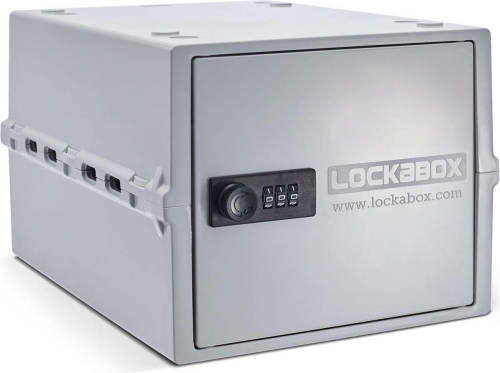Lockabox One Afsluitbare Medicijnbox - Wit