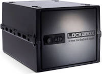 Lockabox One Afsluitbare Medicijnbox - Zwart