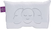 Silvana Support Royale Donzen Medium-zacht Hoofdkussen - 60% Polyester - 40% Dons, Van Gerecycled Materiaal - Wit