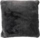 Dutch Decor Zaya - Sierkussen Unikleur Charcoal Grey 45x45 Cm