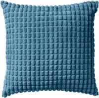 Dutch Decor Rome - Sierkussen Uni Provincial Blue 45x45 Cm