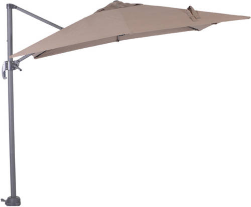 Garden Impressions Hawaii Zweefparasol S 250 X 250 Cm Taupe