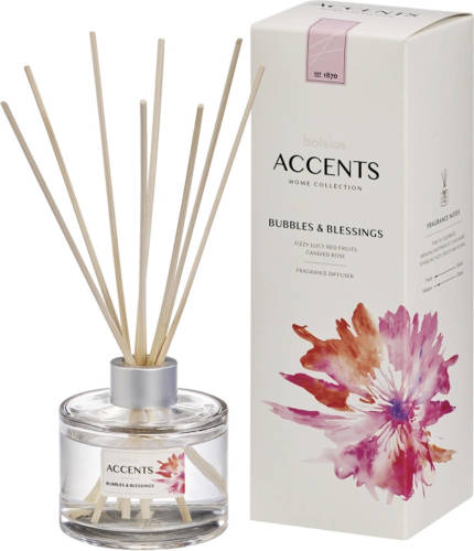 Bolsius Geurstokjes Accents Bubbles & Blessings 100 Ml