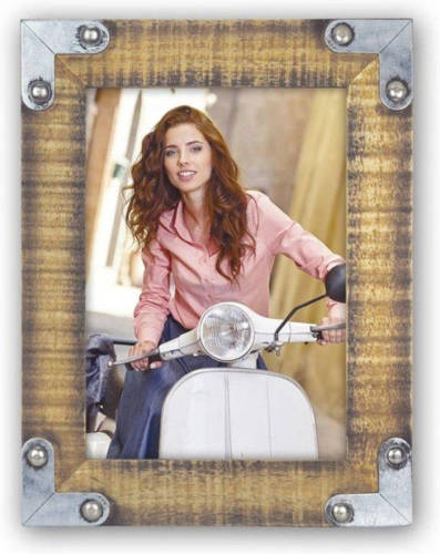 ZEP - Houten Fotolijst Ivrea Brown Voor Foto Formaat 15x20 - T768b