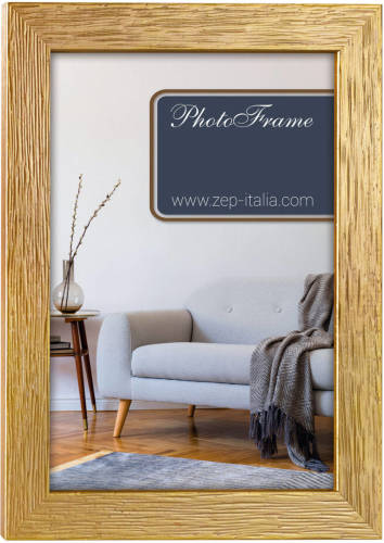 ZEP - Houten Fotolijst Lienz Goud Voor Foto Formaat 15x20 - V668g