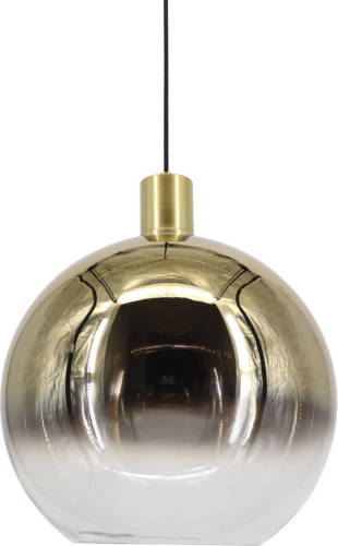 Lamponline Hanglamp Rosario Ø 30 Cm Glas Goud-helder