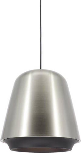 Lamponline Hanglamp Santiago Ø 35 Cm Mat Chroom-zwart