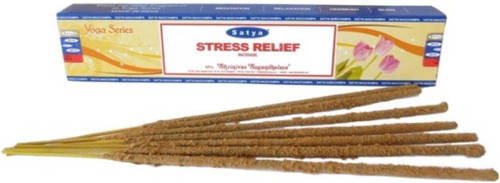 3x Pakjes Nag Champa Wierook Stokjes Anti Stress 15 Gram - Wierookstokjes