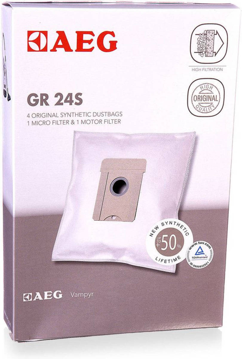 AEG Stofzuigerzakken Gr24s 4 Stuks