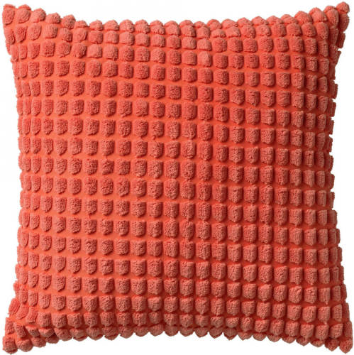 Dutch Decor Rome - Sierkussen Uni Coral 45x45 Cm