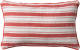 Dutch Decor Stripes - Sierkussen Van Katoen Aurora Red 30x50 Cm