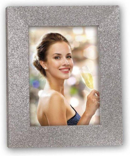 ZEP - Houten Fotolijst Broadway Silver Voor Foto Formaat 30x40 - Mg334