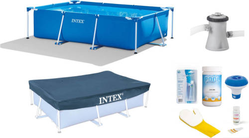 Intex Zwembad Voordeelpakket: Frame Pool - 300 X 200 X 75 Cm