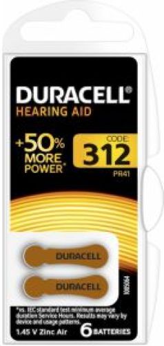 Duracell 312 huishoudelijke batterij Single-use battery Zink-lucht