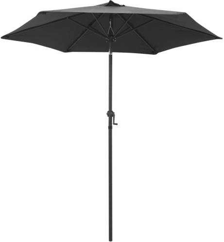 VidaXL Parasol 200x211 Cm Aluminium Antraciet