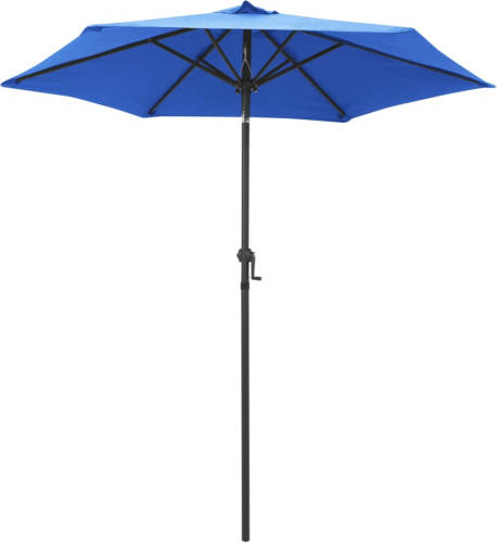 VidaXL Parasol 200x211 Cm Aluminium Blauw