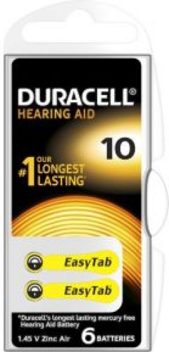 Duracell Hoortoestel Batterij 10