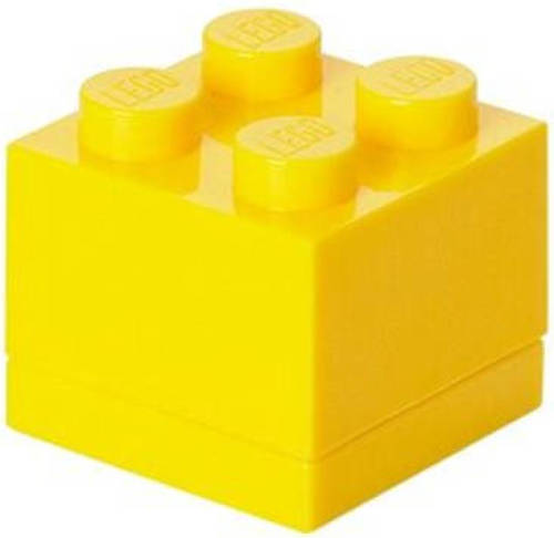 Set Van 2 - Opbergbox Mini 4, Geel - LEGO