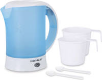 Aigostar Walking Drip 30jqk - Reis Waterkoker - Blauw/wit
