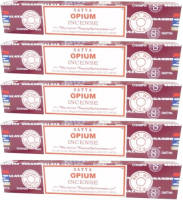 Hem 5x Nag Champa Wierook Opium 15 Gram - Wierookstokjes