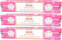 Hem 3x Nag Champa Wierook Rose 15 Gram - Wierookstokjes