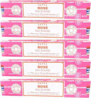 Hem 5x Nag Champa Wierook Rose 15 Gram - Wierookstokjes