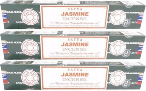 Hem 3x Nag Champa Wierook Jasmine 15 Gram - Wierookstokjes